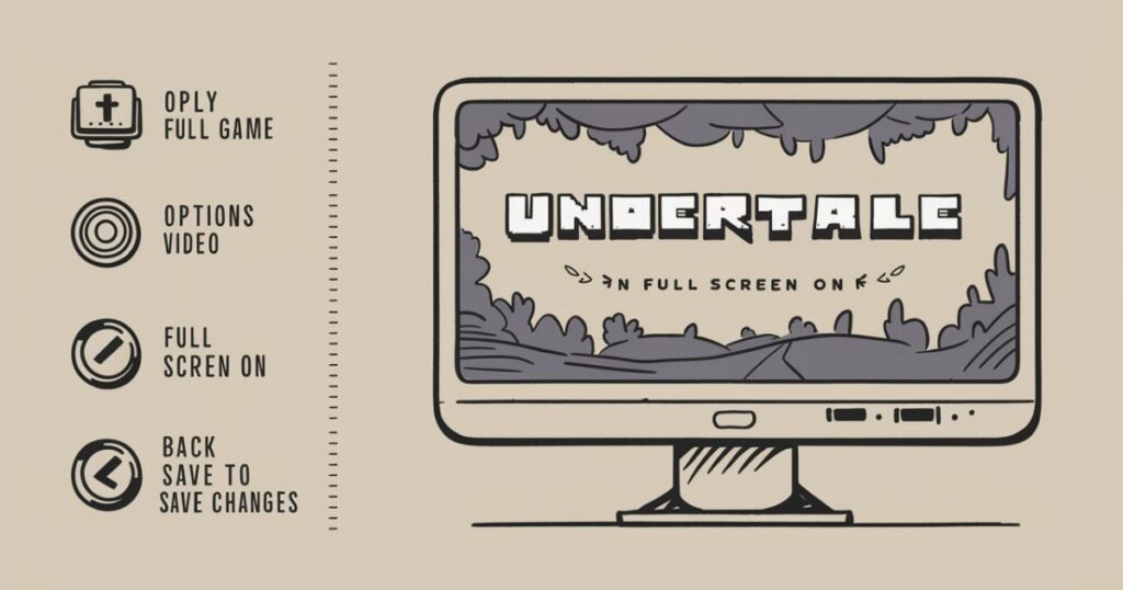 How to Full Screen Undertale on PC (Follow These Steps)